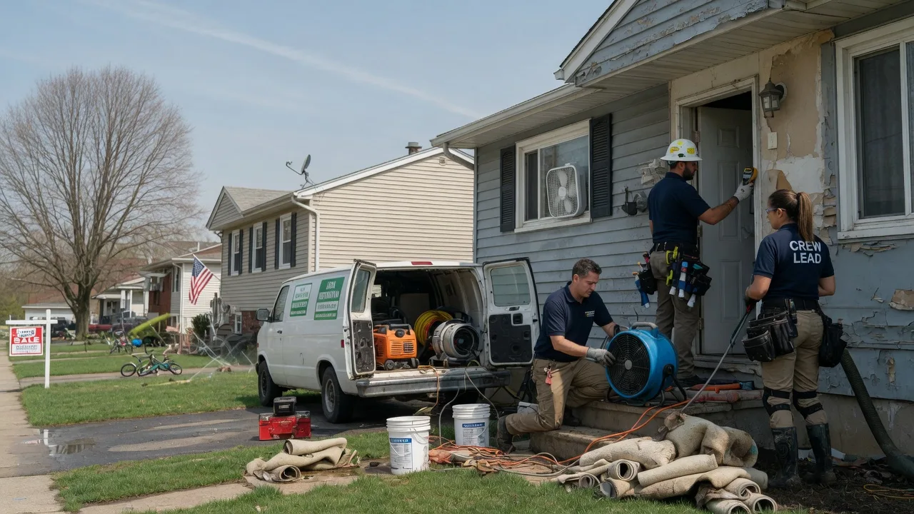 Flood Cleanup in Sutherlin, OR near me